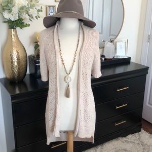 Short sleeve sweater by Anthropologie
